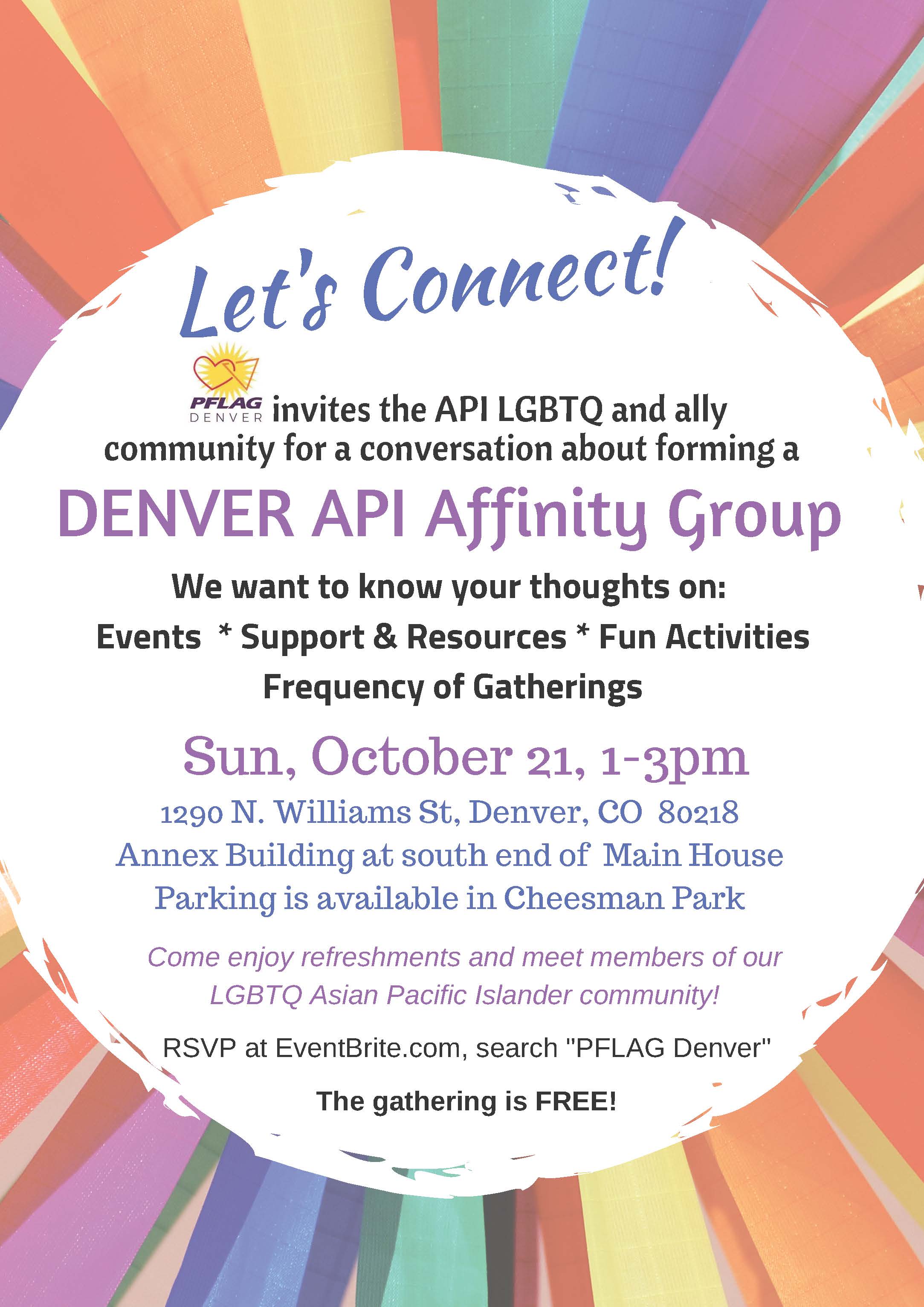 Let's Connect! flyer 10.21.18